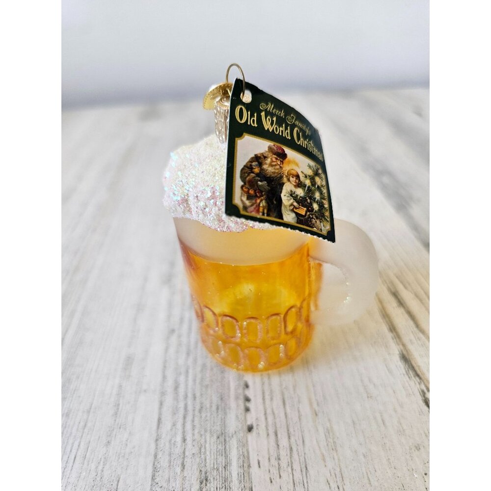 Old world OWC mug beer glass ornament Xmas tree